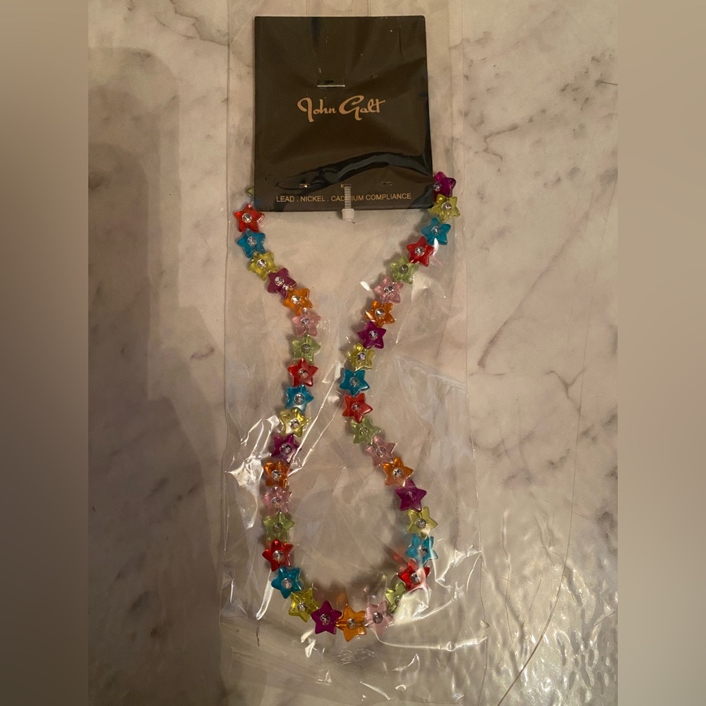 Brandy Melville Multicolor Star Bead Necklace (2 for $25, 3 for $30) - Picture 6 of 13